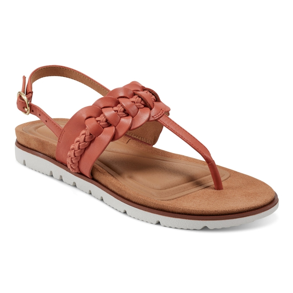 NIB 💖 Easy Spirit Terracotta Braided Sandals
